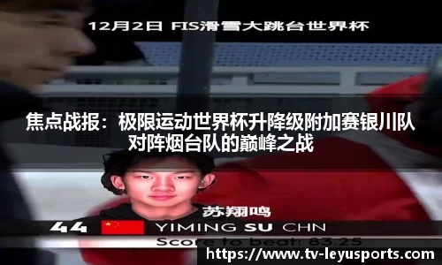 焦点战报：极限运动世界杯升降级附加赛银川队对阵烟台队的巅峰之战